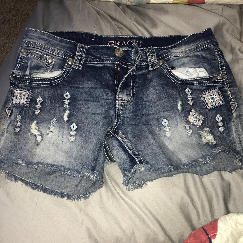 jean shorts